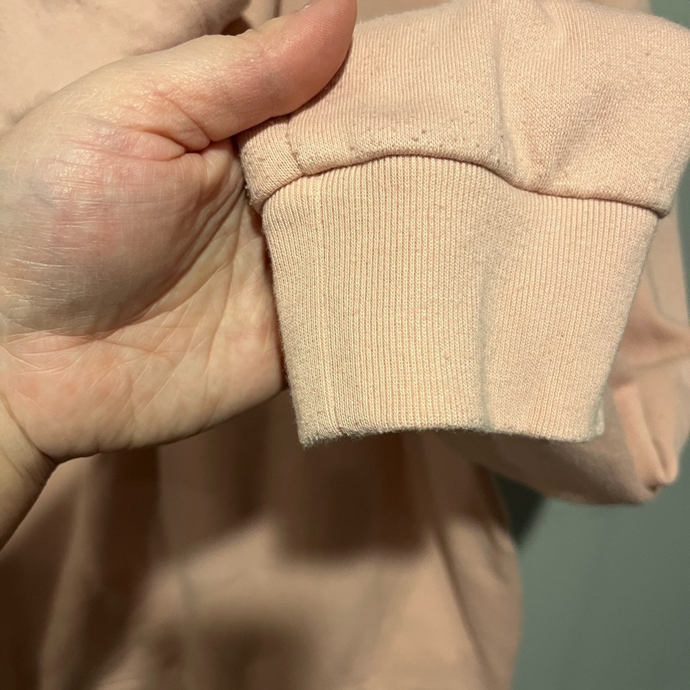 PINK Victoria's Secret Light Pink Zip-Up Hoodie - Picture 7 of 8
